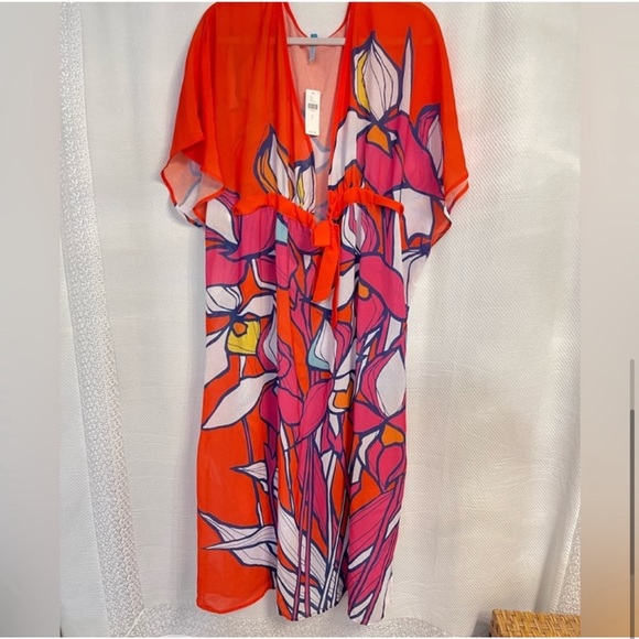 NWT Anthropologie Allihop Floral Caftan - Picture 8 of 8